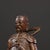 Vintage Chinese Gilt‑Patina Bronze Zhenwu Emperor Seated Deity Statue, Taoist Sculpture For Sale - Image 4 of 9