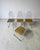 Designer Chairs in Hand-Decorated Leather and Steel, 1970s, Set of 4 For Sale - Image 15 of 18