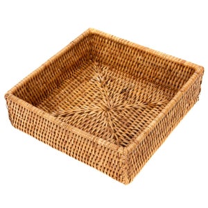 Boho Chic Artifacts Rattan Napkin Holder