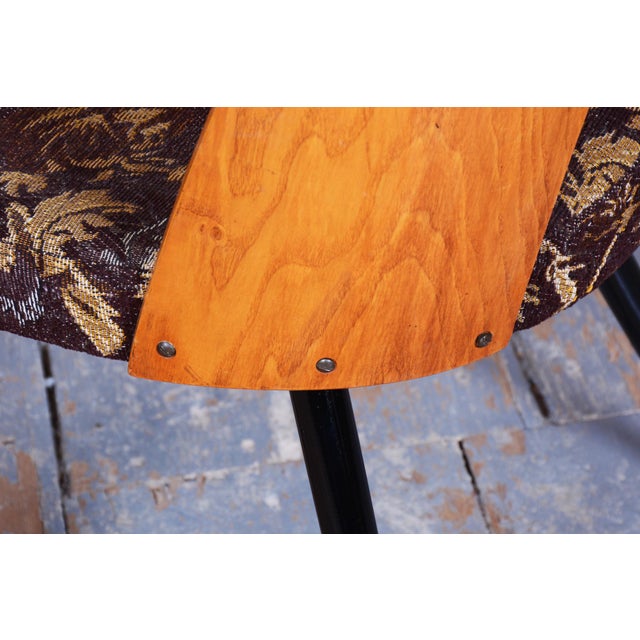 Mid-Century Modern Mid-Century Chairs in Beech & Oak, Slovakia, 1959, Set of 4 For Sale - Image 3 of 12