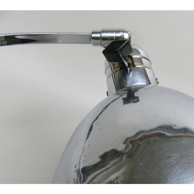 Bauhaus Scissor lamp in Chrome-Plated Brass, 1930s For Sale - Image 15 of 18