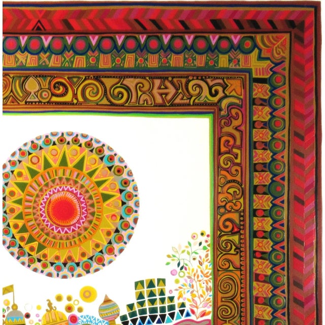 Yellow Juan Romero Fernandez, Magical City, 1979 For Sale - Image 8 of 13