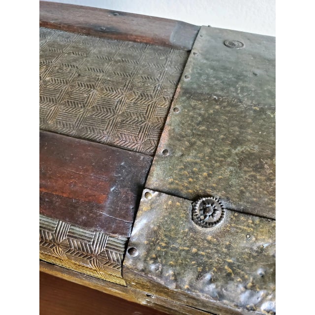 Small 19th Century American Travel Trunk Train Case For Sale - Image 11 of 11