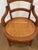 Brown Pair of Late Victorian Early Edwardian Cane Seat Chairs With Carved Tulip Motif For Sale - Image 8 of 17