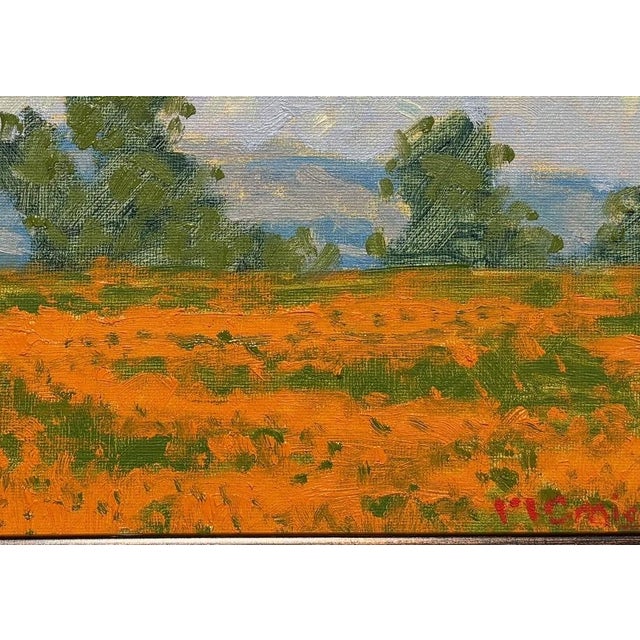 Marc Graison Contemporary Impressionist Plein Air Oil Painting, Framed
