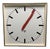 Large Czech Industrial Square Factory Clock from Pragotron, 1970s For Sale