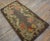 Special Greige Ground Color With Lovely Floral Design Antique American Hooked Rug For Sale - Image 12 of 12