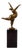 Modern Art Statue of Balancing Nude Dancer, Bronze For Sale