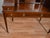 Wood 1930s English Regency Mahogany Inlaid & Leather Top Carlton Writing Desk For Sale - Image 7 of 17