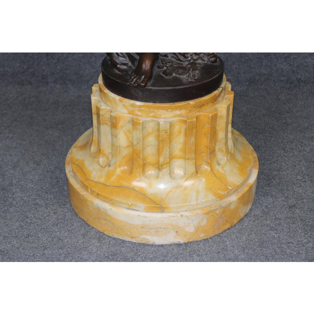 NOTE: NOT WIRED BUT I HAD TO CHOOSE ONE TO LIST This impressive late 19th-century French life-size torchère, executed in...