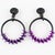 David Spada Bi-Color Coiled Aluminum Clip Earrings For Sale - Image 9 of 9