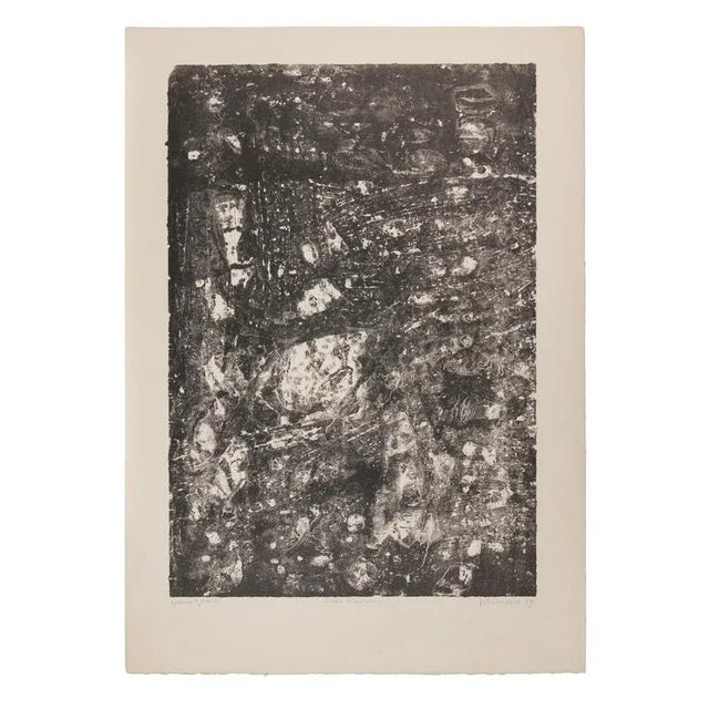 1950s Jean Dubuffet, L'Eau Dévastatrice, Lithograph, 1959 For Sale - Image 5 of 6