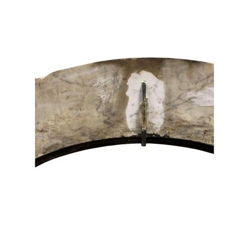Antique French Marble Arched Mirror Frame, 1890s For Sale - Image 12 of 15