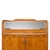 Wood Antique Art Nouveau Style Oak & Mahogany Sideboard With Mirrored Backdrop For Sale - Image 7 of 8