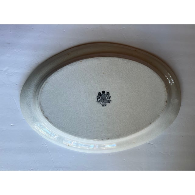 Vintage Oval Ironstone Platters For Sale - Image 4 of 8