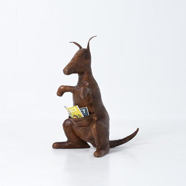 This vintage magazine holder was made around the 1960s by Dimitri Omersa for Abercrombie & Fitch. The design is an...