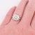 Contemporary Vintage Flower Ring 18 carat gold and diamonds, Size 5.75 For Sale - Image 3 of 8