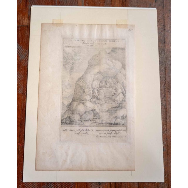 16th Century Old Master Engraving After Bernardino Passeri for Nadal's Evangelicae Historiae Imagines, Plate 14 For Sale - Image 15 of 16