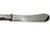 French Vintage Christofle France Sterling Silver Knife Butter Cheese Spreader For Sale - Image 3 of 12