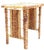 Woven Seagrass Accent Table For Sale