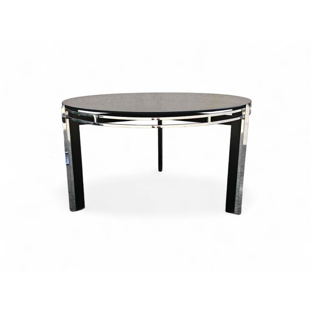 Mid-Century Modern Dining Set with Table and Chairs, 1970s, Set of 7 For Sale - Image 9 of 14