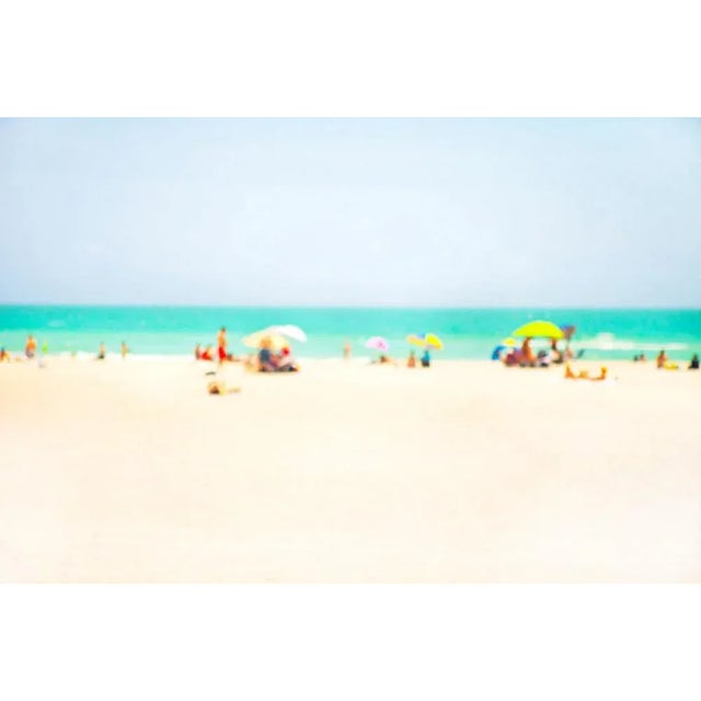 Contemporary Contemporary Cheryl Maeder "La Mer I" Archival Photographic Watercolor Print For Sale - Image 3 of 4