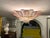 Pink Amethyst Murano Glass Leaves Ceiling Light, 1990s For Sale - Image 17 of 18