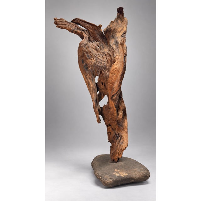 Vintage One of a Kind Teak Wood Sculpture For Sale In New York - Image 6 of 11