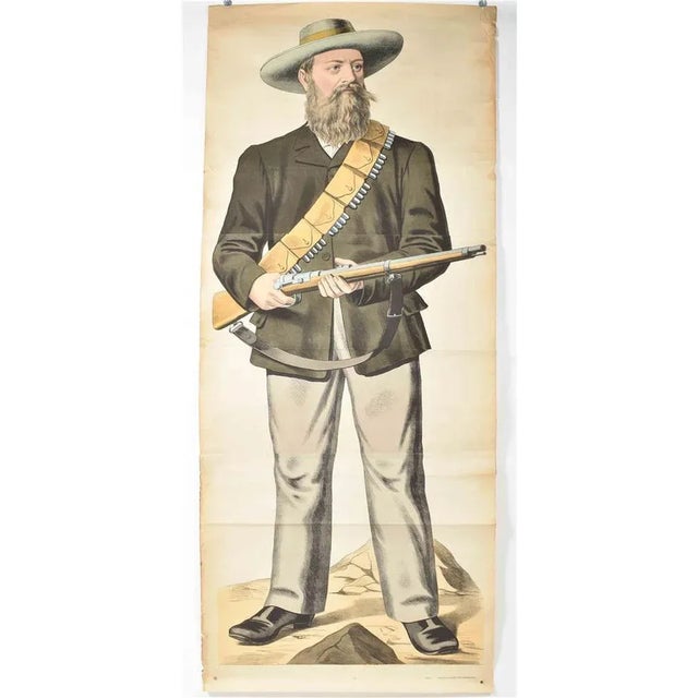 C. Burckhardt, American Soldier in Regalia, 1890s, Paper For Sale - Image 4 of 6