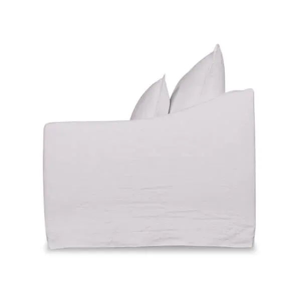 STD Depth: 40" · Slipcovered W/ Wrap Around Skirt · Topstitched On Body · Piping On Seat Cushion · Flat Flange On Back And...