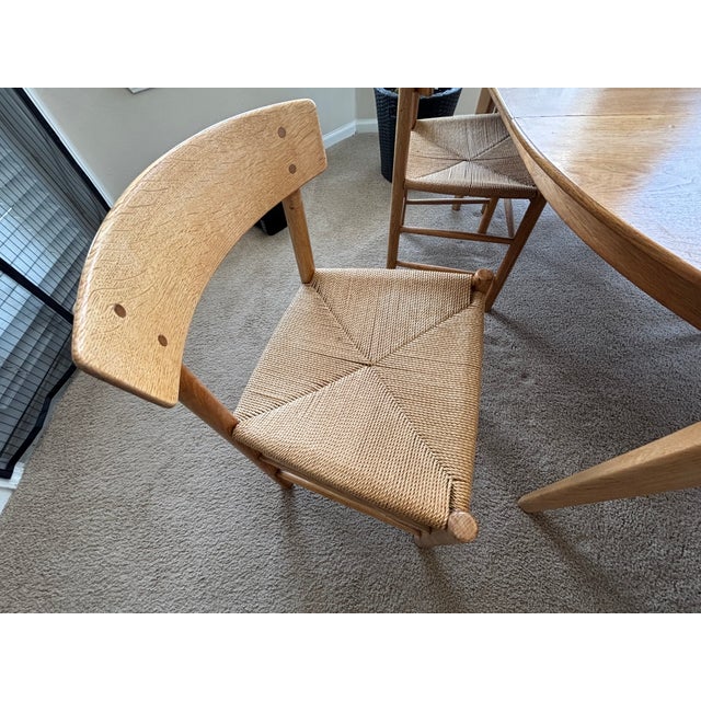 1960s 1960s Attributed to Børge Mogensen Dinning Set For Sale - Image 5 of 13