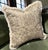 Fortuny Mariano Fortuny Silver & Beige Damask Designer Pillow - 1 of 2 For Sale - Image 4 of 5