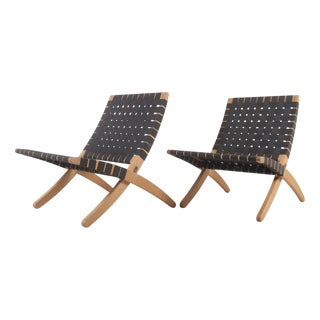 Danish Cuba Chairs by Morten Gøttler for Poul Jeppesen, 1997, Set of 2 For Sale