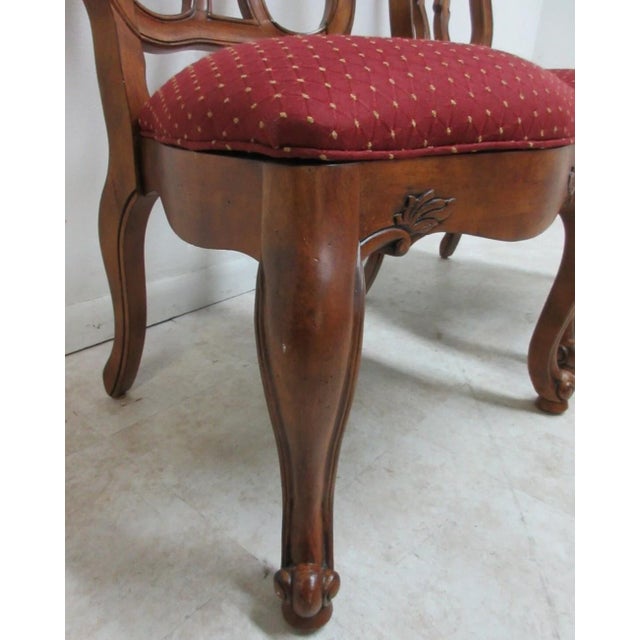 Pair Ethan Allen Tuscany French Country Dining Room Side Chairs C For Sale In Philadelphia - Image 6 of 11