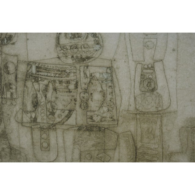 Mid 20th Century Shoichi Hasegawa Original Etching Signed Ap For Sale In New York - Image 6 of 7