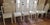 1970s Abel Gonzalez White Lacquer Modern Tall Back Dining Room Chairs For Sale - Image 4 of 18