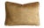 Gold Designer Clarence House Saratoga Fabric Feather/Down Pillow For Sale - Image 8 of 10