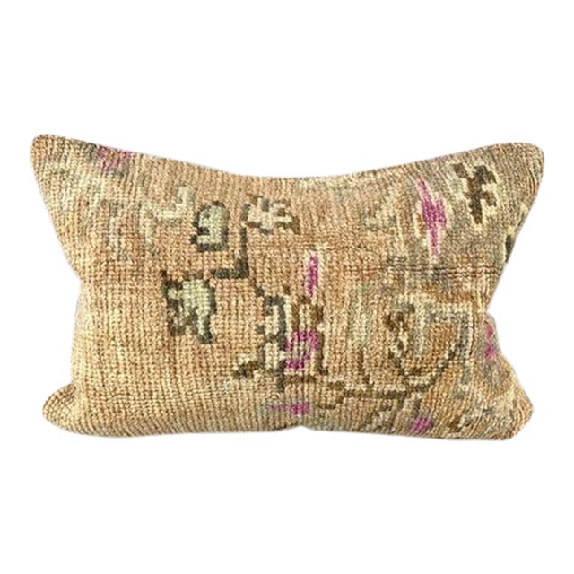 16 x 24 Rug Pillow Ottoman Legacy Turkish Pillow Cushion Cover For Sale