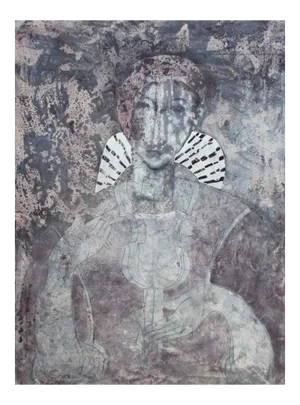 Sax Berlin Pizzicato:: Contemporary figurative oil painting by Sax Berlin