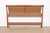 1960s Barney Flagg for Drexel Parallel Walnut and Cane Full Size Headboard For Sale - Image 9 of 10