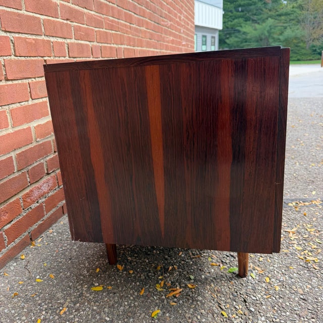 Wood Mid 20th Century Omann Jun Danish Modern Rosewood Credenza Sideboard, Attributed For Sale - Image 7 of 8