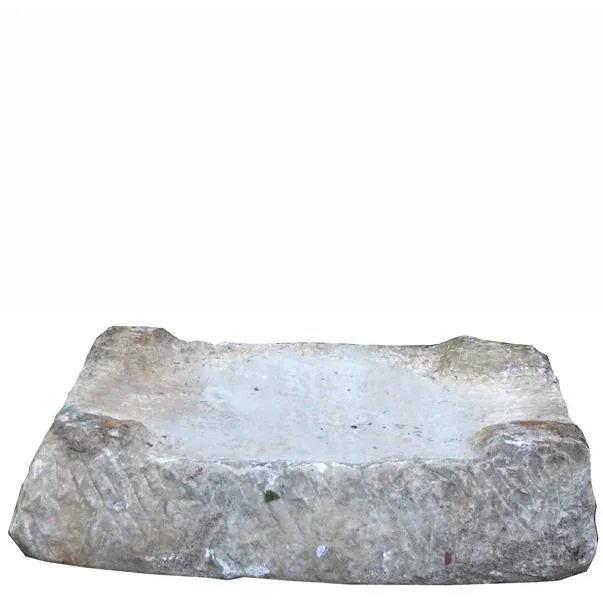 Stone 1930s Natural Water Fountain Stone 10 For Sale - Image 7 of 7
