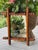 Antique French Faux Bamboo Wall Mirror, Petite Turned Wood Frame For Sale - Image 4 of 16