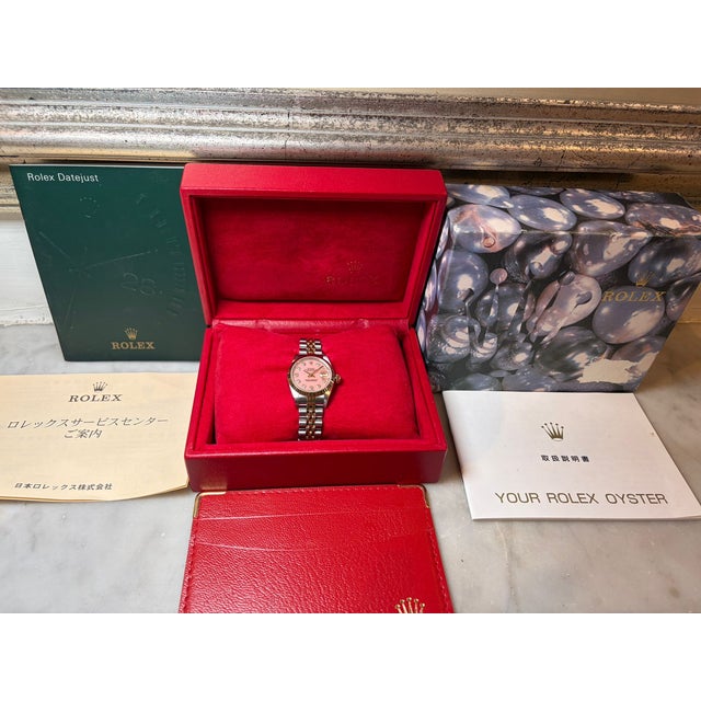 Rolex Stainless Steel & 18ct Yellow Gold Datejust 26mm For Sale - Image 11 of 13