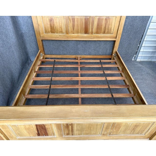 Steven Shell Homestead King Size Bed Frame For Sale In Raleigh - Image 6 of 12