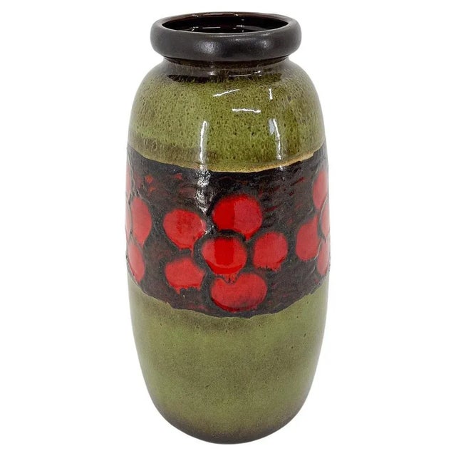 Large Vintage German Floor Vase by Scheurich Keramik, 1970s For Sale - Image 10 of 10