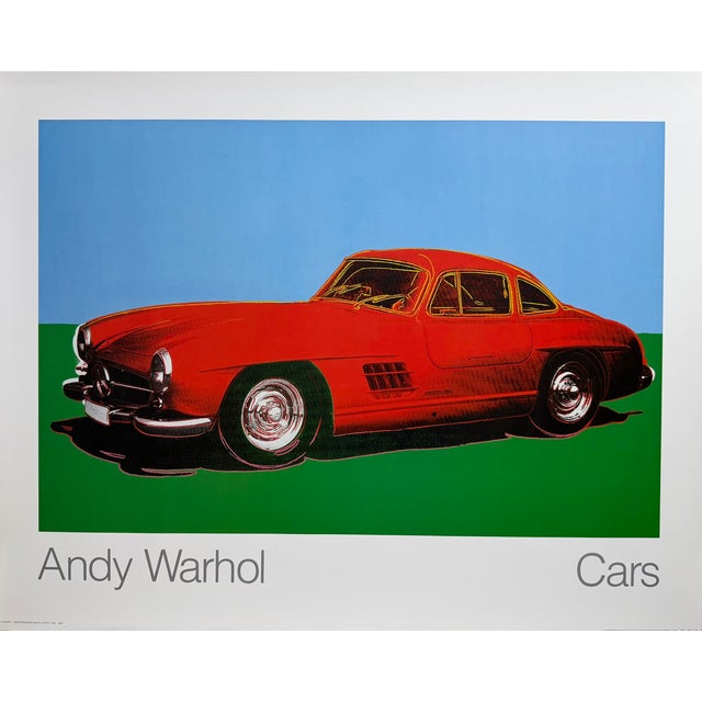 Andy Warhol, Mercedes Benz 300 Sl Coupé, Cars Series, 1988, Paper For Sale - Image 14 of 14