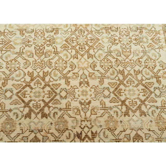 Vintage Rug 3'5" x 10' For Sale - Image 4 of 4