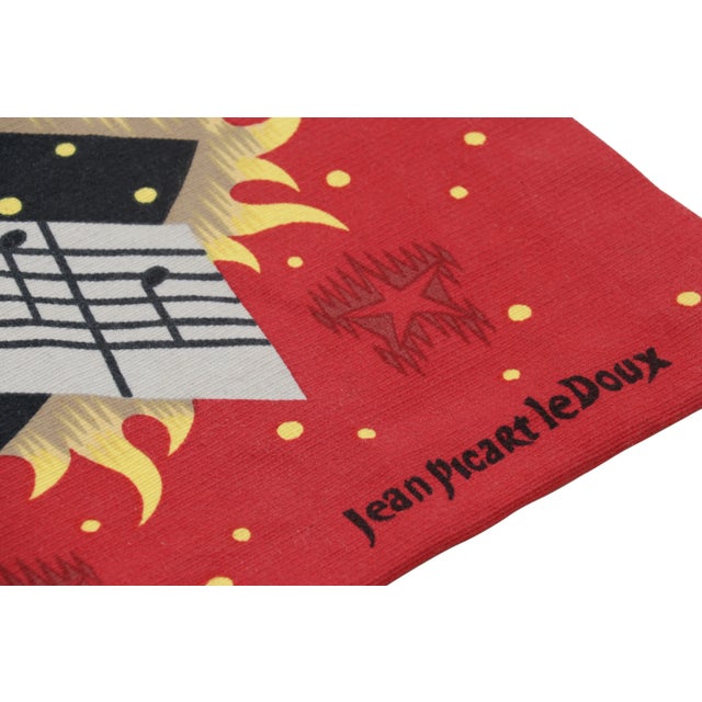 French Vintage Jean Picart Le Doux Pictorial Tapestry ‘Musique De Chambre’ | Rug & Kilim For Sale - Image 3 of 7