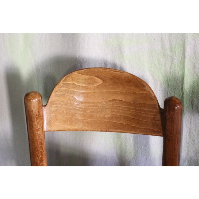 1970s Set of 2 Lowenstein Padova Style Stools With Ox Blood Seats For Sale - Image 10 of 15